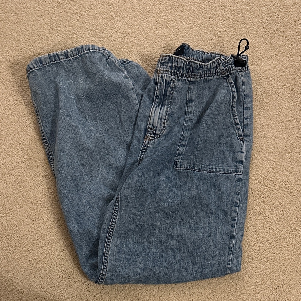 Aeropostale Low Rise Blue Denim Pants